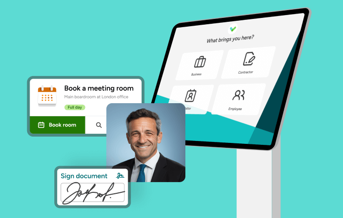 Why visitor management needs to be part of your meeting scheduling process. Photo
